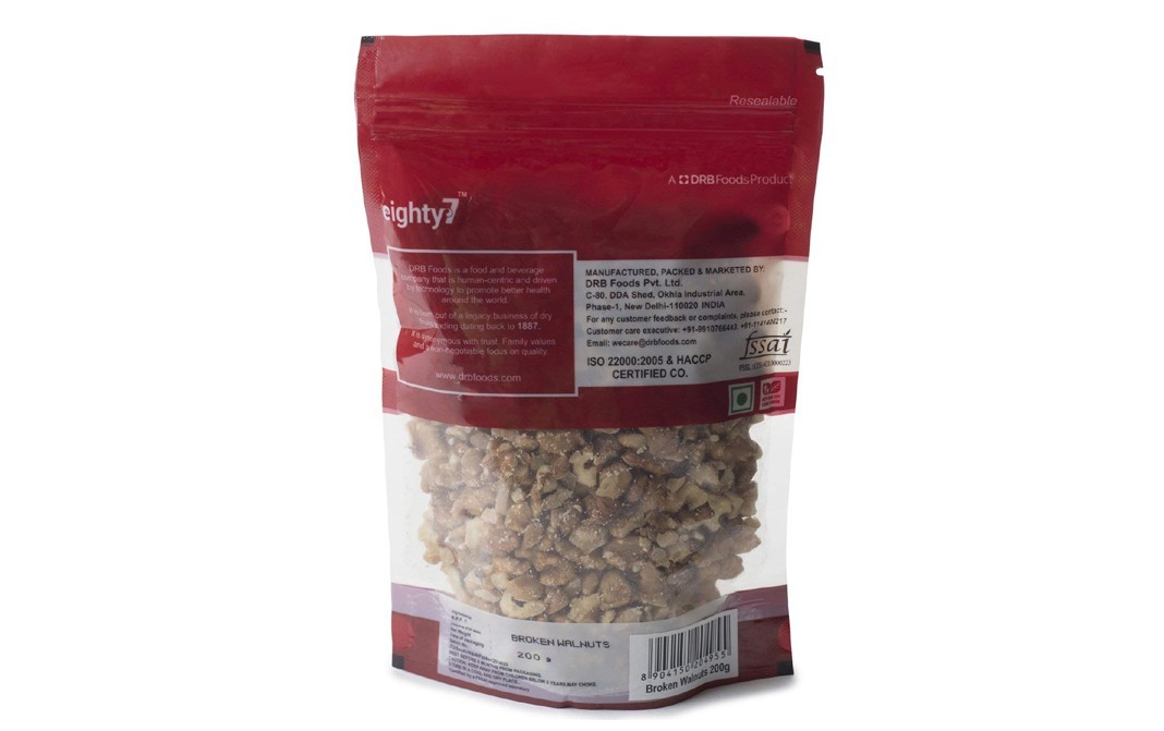Eighty7 Broken Walnuts    Pack  200 grams